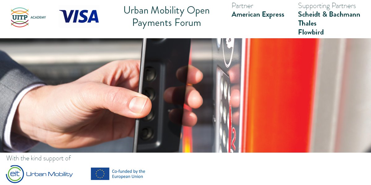 💻 From 29/11, join our training 'Demystifying EMV Open Loop Payment'!

Held in the context of the Urban Mobility Open Payments Forum, participants will learn from top level professionals how #OpenLoop payment can benefit passengers &amp; operators.

Register👉bit.ly/3ml2Yke