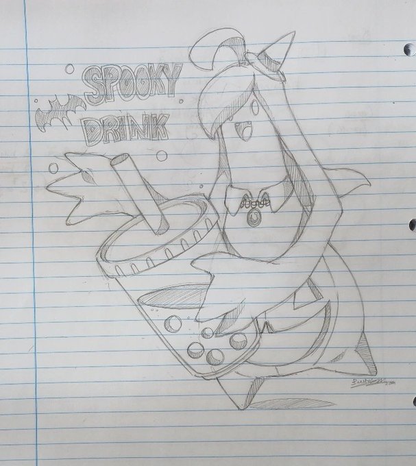 Watch my notebook becoming an art book👀 (Also ignore my writing...I  don't write like that lol) 