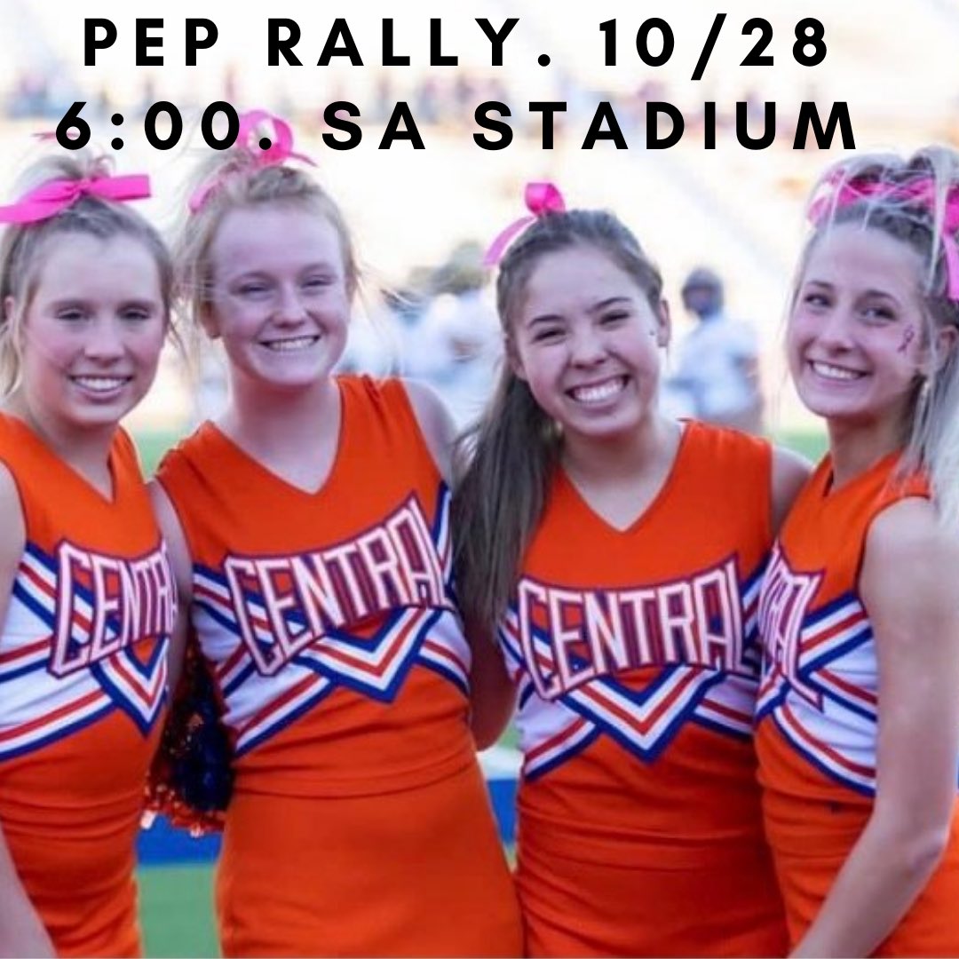 Come out and join us tomorrow night for a pep rally before our last home 🏈 game! GO 😡🍊 #BTLTCCF