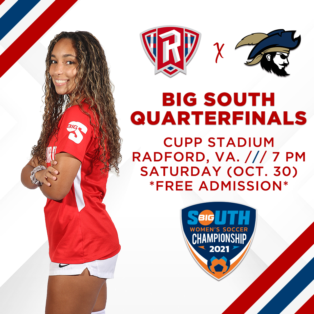 You're not going to want to miss this! The Big South Tournament RETURNS to Cupp Stadium this Saturday! Admission is *FREE*!

#RiseAndDefend x #BigSouthWSOC