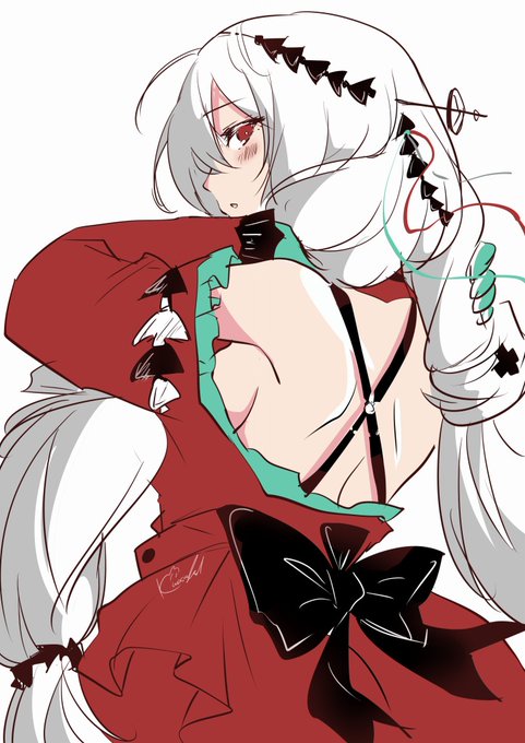 濁心スカジの背中がすき 