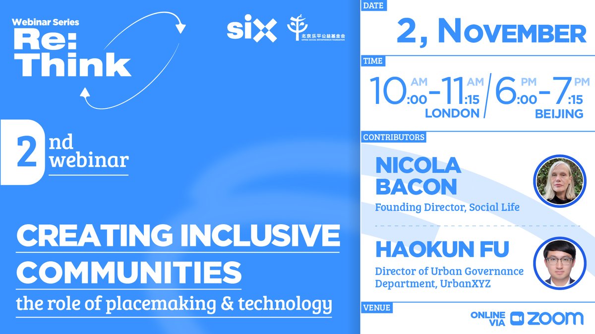 Co-curated by <a href="/si_exchange/">Social Innovation Exchange</a> and Leping, 2nd session of the Re:Think Series on #urban #governance, #community #participation and the role of #technology in reimagining places. 

I will be moderating the session, join us next week! It's invite only, let me know if you wanna join!