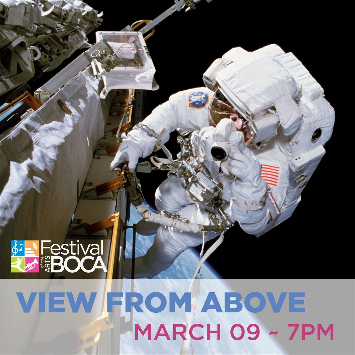 Our third Authors &amp; Ideas events features a veteran <a href="/NASA/">NASA</a> astronaut and esteemed photographer offering a view of our planet from the perspective of one who has two very long stints in space. More info to come! Tickets on sale Nov 1.