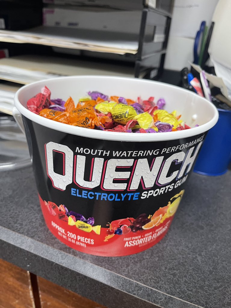 CoachFam's tweet photo. This should be enough gum for awhile #gumaddict https://t.co/PsbgRkRd9M