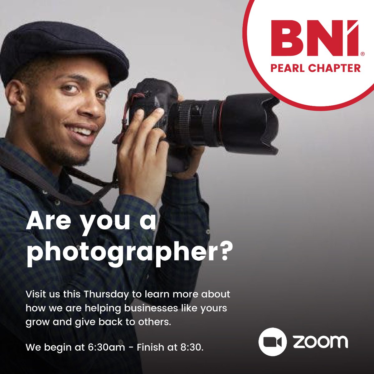We're looking for a photographer 
#networking