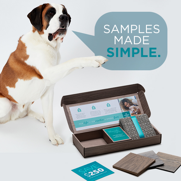 Not sure what color, style, or category of floors you want in your home? Don’t worry, our sample flooring program makes it easy to test out new flooring in your home before you buy. Learn more here&gt;&gt; carpetone.com/samples #Floors #FlooringSamples #Flooring