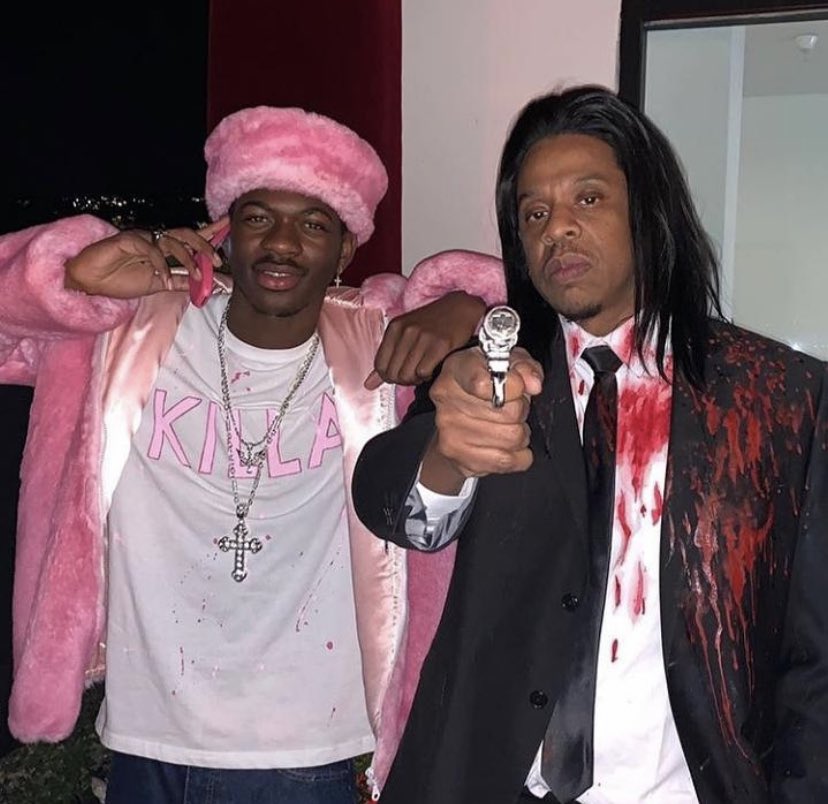 fusetv's tweet image. Halloween Season👻

#LilNasX and #JayZ
