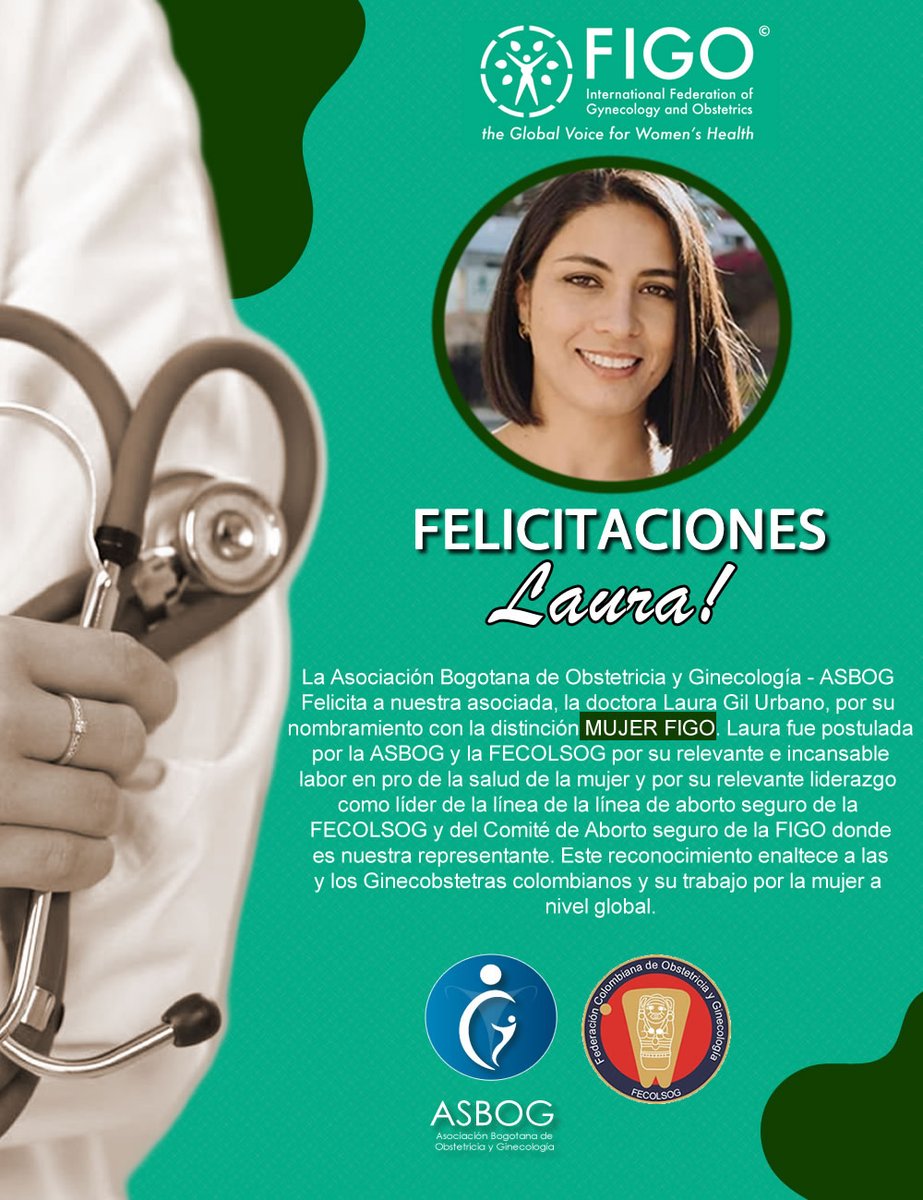 ASBOG Asociación Bogotana de Obstetricia y Ginecol tweet media