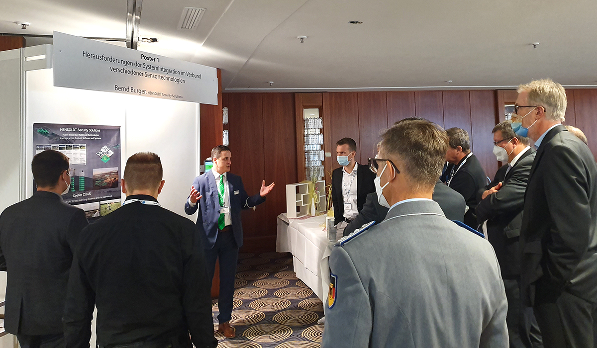 hensoldt's tweet photo. The #exhibitions marathon is going on! Today with impressions from #DWT Unmanned Systems in Bonn, #Germany, where the @HENSOLDT Green Tie Team had intensive discussions with representatives of the armed forces and industrial partners on future #unmanned solutions! #CUAV #Xpeller https://t.co/zD3AcQmWcB
