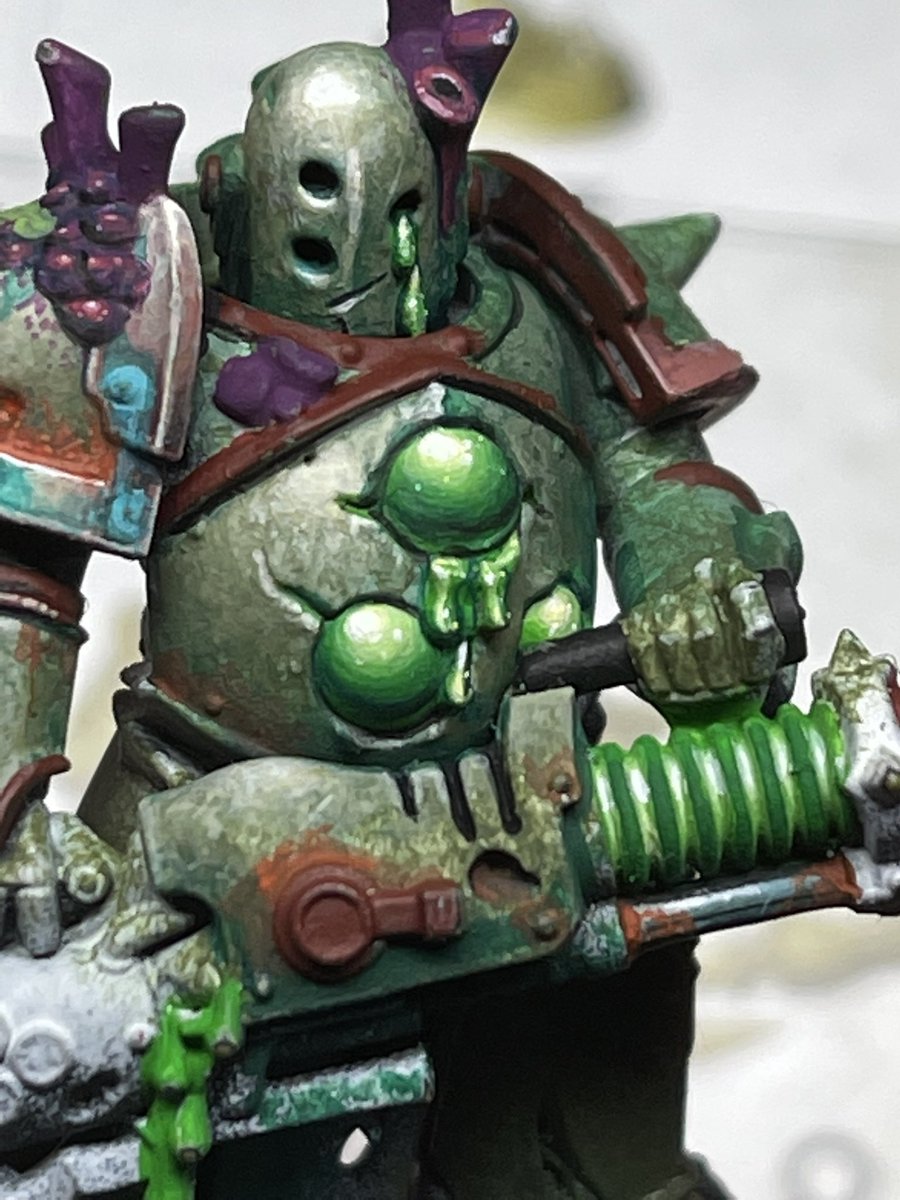 kmdalton07's tweet photo. Death Guard WIP
Beginning of my Kill Team, been loving the game so far!
#warhammer #killteam #gamesworkshop #deathguard #gooman #warmongers https://t.co/4rALcGe8kX