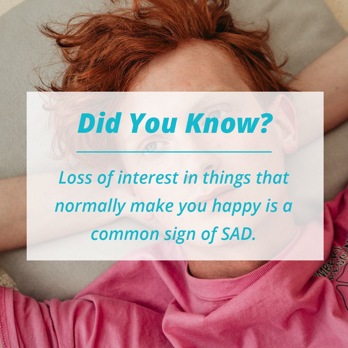TheSunBox's tweet photo. Don't ignore the signs. If you're experiencing this, take steps to regain your enthusiasm!
#SunBox #SAD #DepressionSymptoms #WinterBlues https://t.co/eDmTuYf9QF