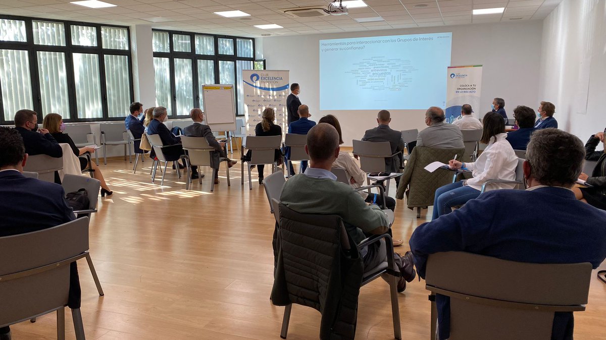 En el taller de EXCELENCIA, nos centramos en la generación de confianza en los grupos de interés donde en colaboración con nuestros #REDEX de Referencia <a href="/ComtecQuality/">Comtec</a> <a href="/EFICIL/">EfiCil</a> y QUALITAS #ForoAnualCEG #ConstruyendoFUTURO