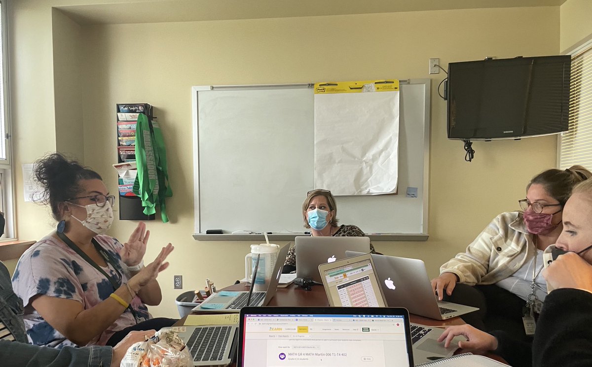 Like we tell our students our goal is to get better every day.  We are going through data to see where we need to improve instruction.  Keep being relentless Green Wave!