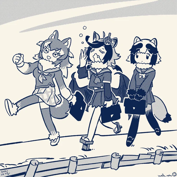 標準服 #けものフレンズ 