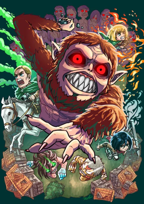 進撃の巨人 season3 part2 fanart
#進撃の巨人 #AttackOnTitan #fanart 