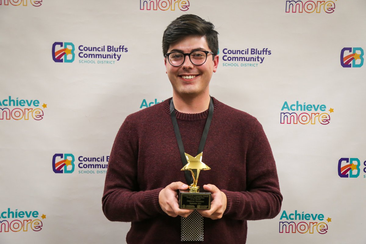 The Board of Education is proud to recognize our Licensed Staff Member of the Month, Brenda Peatrowsky of Longfellow Elementary School and Support Staff Member of the Month, Denver Holeton of Hoover Elementary School. Thank you for your passion to help students #AchieveMore!👏