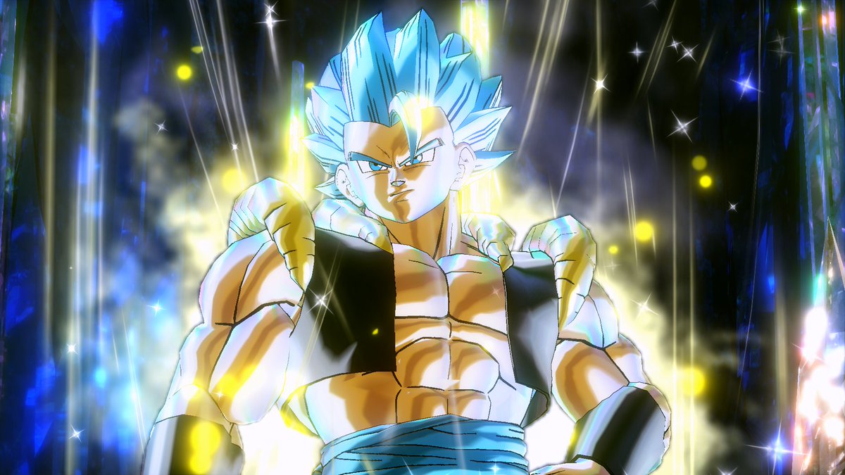 DBXV2Expanded's tweet image. You can't have one without the other. Gogeta (SSGSS Evolved) will join the fight soon.