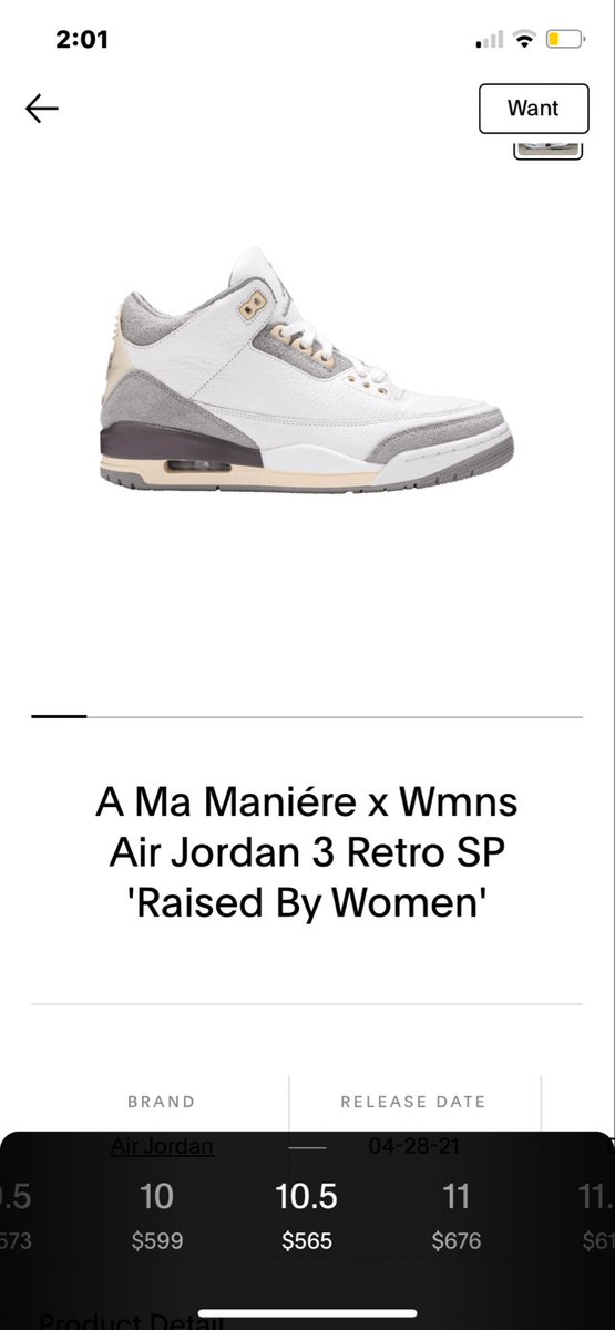 notzendy's tweet photo. @die4charles 3 shoes im tryna get soon are mocha 1s, jordan 4 lightning(maybe) and most importantly these, probably the best jordan 3 colorway https://t.co/GUDuuXZtP1