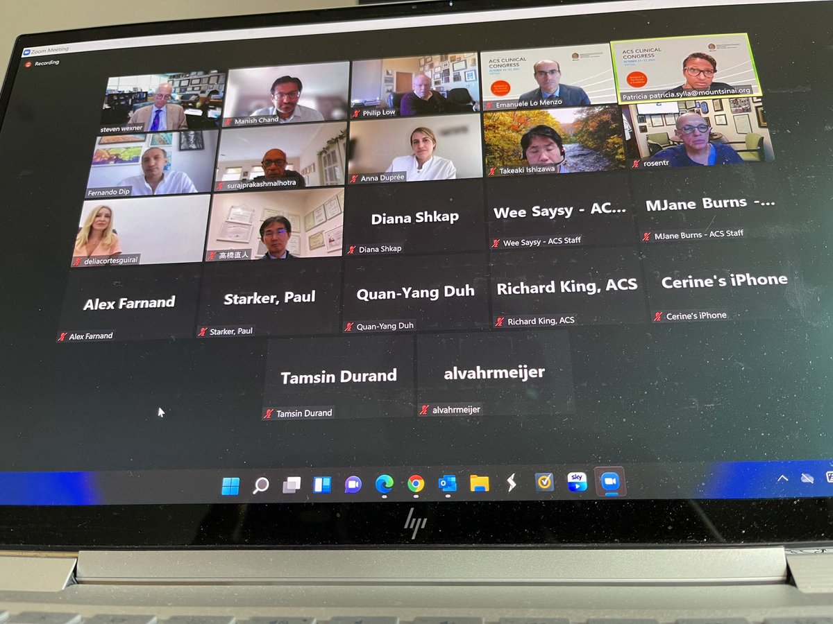 ManishChandSurg's tweet image. World class fluorescence panel @AmCollSurgeons
