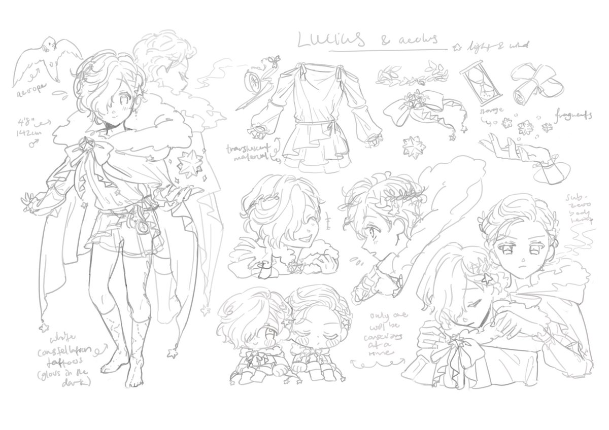 Revamping an OC who has been with me for quite a number of years…! Til today im still wish-washy on his background story LOL 