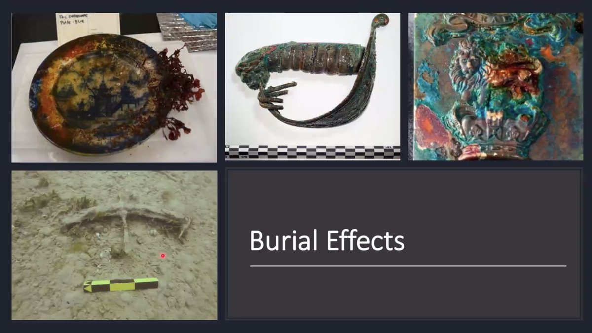 Beautiful and extraordinary deterioration on artefacts from Franklins Erebus and Terror - such a cool project being showcased at Icon's Annual Lecture today #IconAL