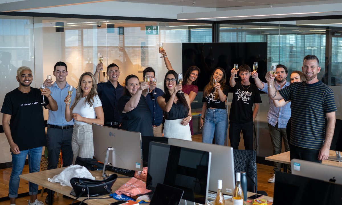 Outbrain's tweet photo. We are excited to be able to open up our Sydney offices again! Welcome back team! And for future Outbrainers, check our career page today! https://t.co/pZMpGzburn
#JoinOutbrain https://t.co/1l4vcEe07q