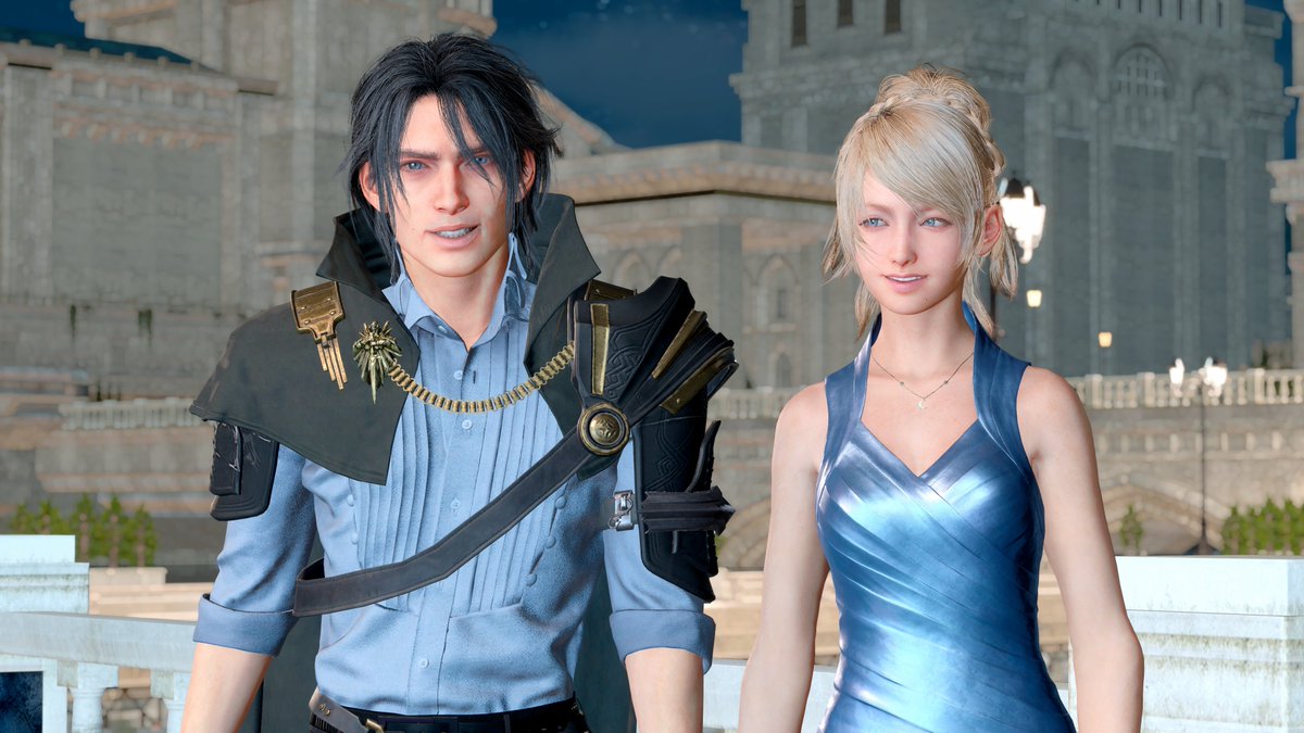 昼と夜。

そういえばここはストーリーでは歩き回れないんですよね。
ここにはCheat Engine使ってチョコボで飛んで来ます。
セーブしておけばいつでも写真撮り放題！

#FF15 #FFXVWindowsEdition #FF15MOD #ノクルナ