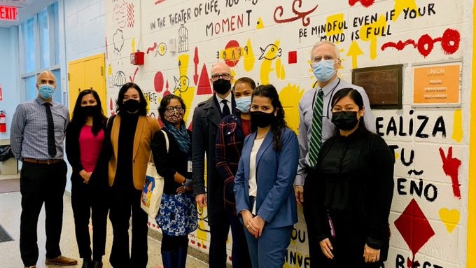 Delighted to have @NYCDCA Commissioner Peter Hatch and <a href="/NYCCHR/">NYC Human Rights</a> Commissioner Annabel Palma and their teams come to @UnionSettlement yesterday to talk about partnering on community outreach and education on human rights and consumer and worker protection issues here in #EastHarlem!