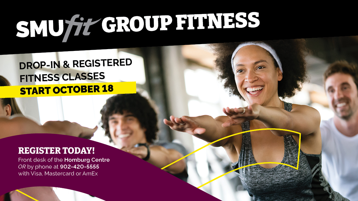 SMUfit's tweet photo. Members can register for drop-in classes FREE at https://t.co/Sz1Jn9H7Ii

For more information about class offerings call us or check out our website: https://t.co/QxzXLDQMQQ

CC: @smuhalifax @smusahfx 

#SMUfit #WorldWithoutLimits https://t.co/dcsvmE9fli