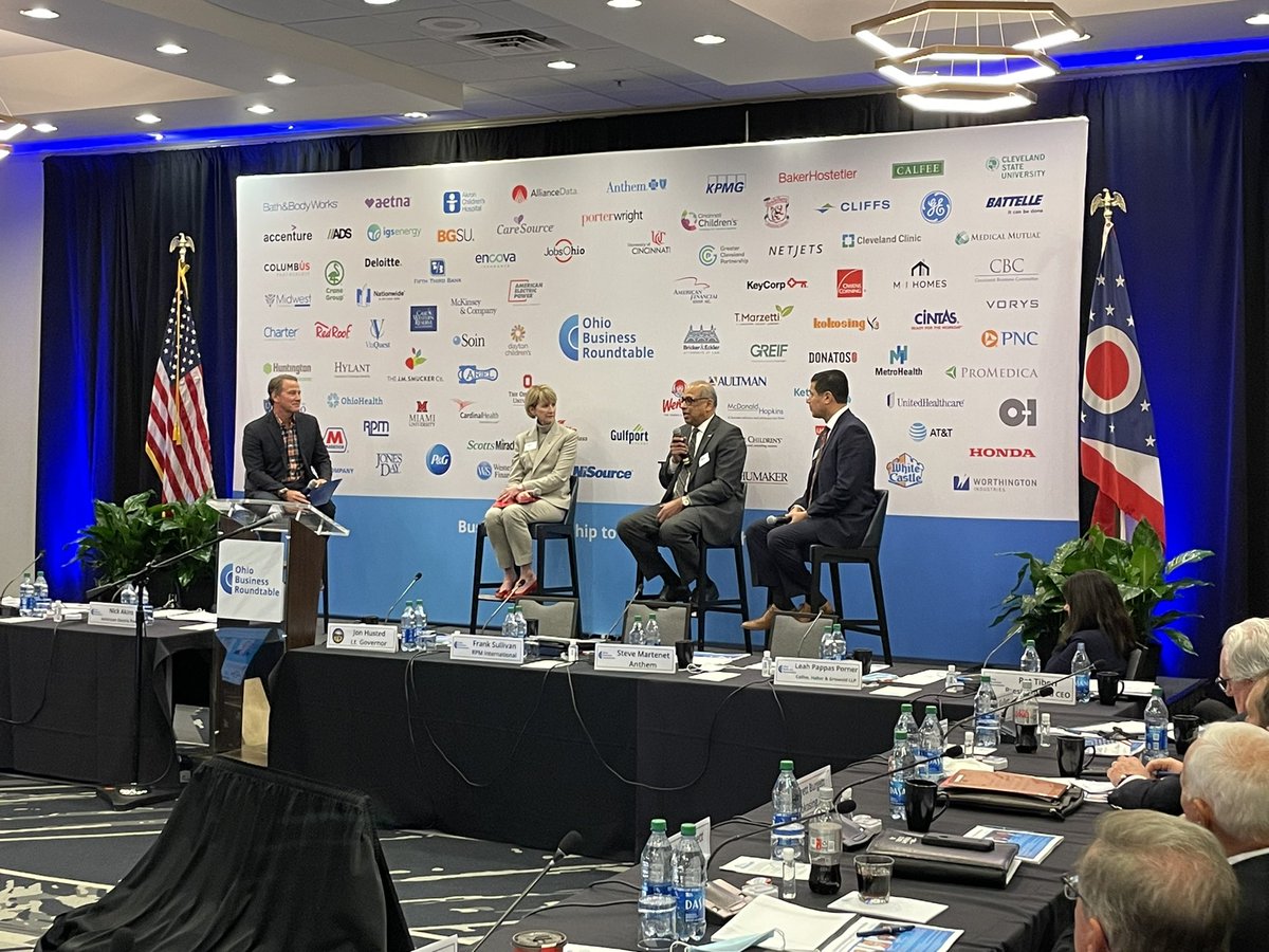 Ohio’s new Innovation Districts will merge innovation &amp; employment potential to make Ohio the top state for entrepreneurship. @LtGovHusted joins @PresKMJohnson, <a href="/Prez_Pinto/">Neville G. Pinto</a> &amp; <a href="/nauseef/">JP Nauseef</a> to discuss the impact the Innovation Districts will have on the future of Ohio’s workforce.