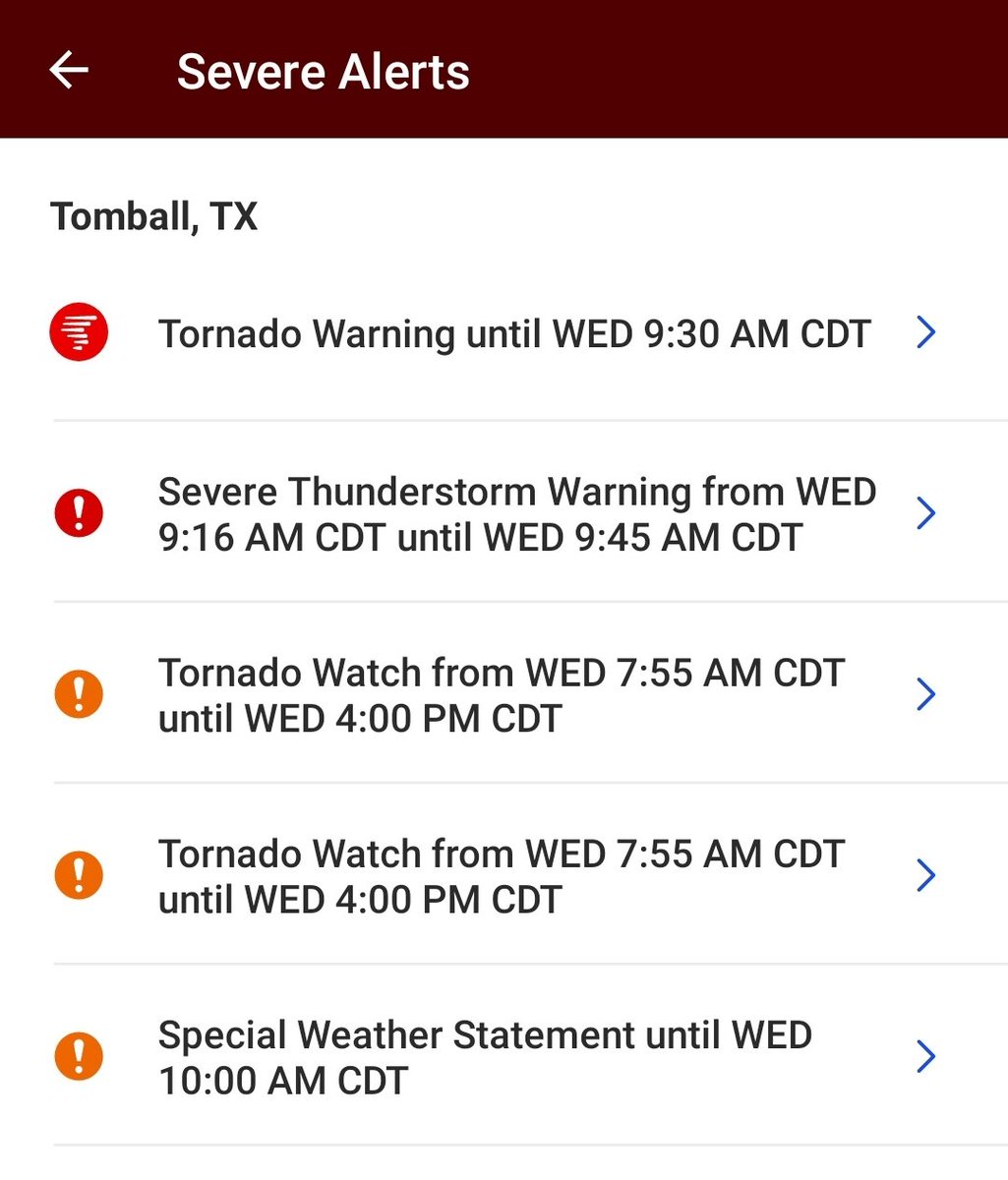 JHopp12's tweet photo. Tornado Wartch since 7:55 and a brief Tornado Warning that just ended. @Tesla @elonmusk why haven't my brand new panels and 3 power walls activated Storm Watch? https://t.co/J7hu4e7GOQ