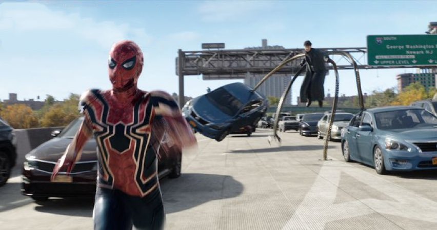 spideysnews's tweet photo. Spider-Man vs Doctor Octopus 

#SpiderManNoWayHome https://t.co/yYTaninaDD