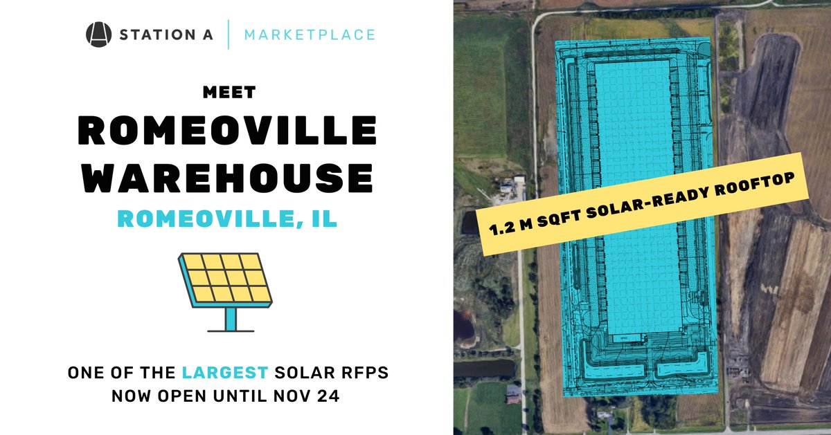 stationainc's tweet photo. ✈️ 🛍 🚛 Meet Romeoville Warehouse, @Wayfair's soon-to-be-built distribution warehouse and our first project in #Illinois 
https://t.co/MotEShjt2F https://t.co/JV3iAkpXKR