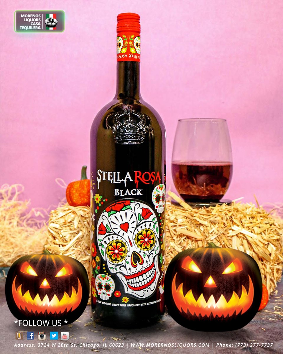 This 🎃 STELLAWEEN 👻⁣⁣ Stellabrating in the right way! With Stella Rosa Black L'Originale LE Halloween!

#wine #redwine #winewednesday #lavillita #littlevillagechicago #littlevillage #chicago #thewindycity #sparklingwine #Stellabrate