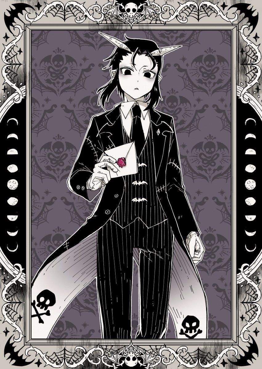 💀悪魔のビュート💀
#怪物メイド 