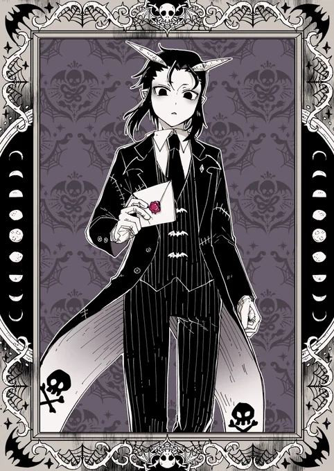 💀悪魔のビュート💀
#怪物メイド 
