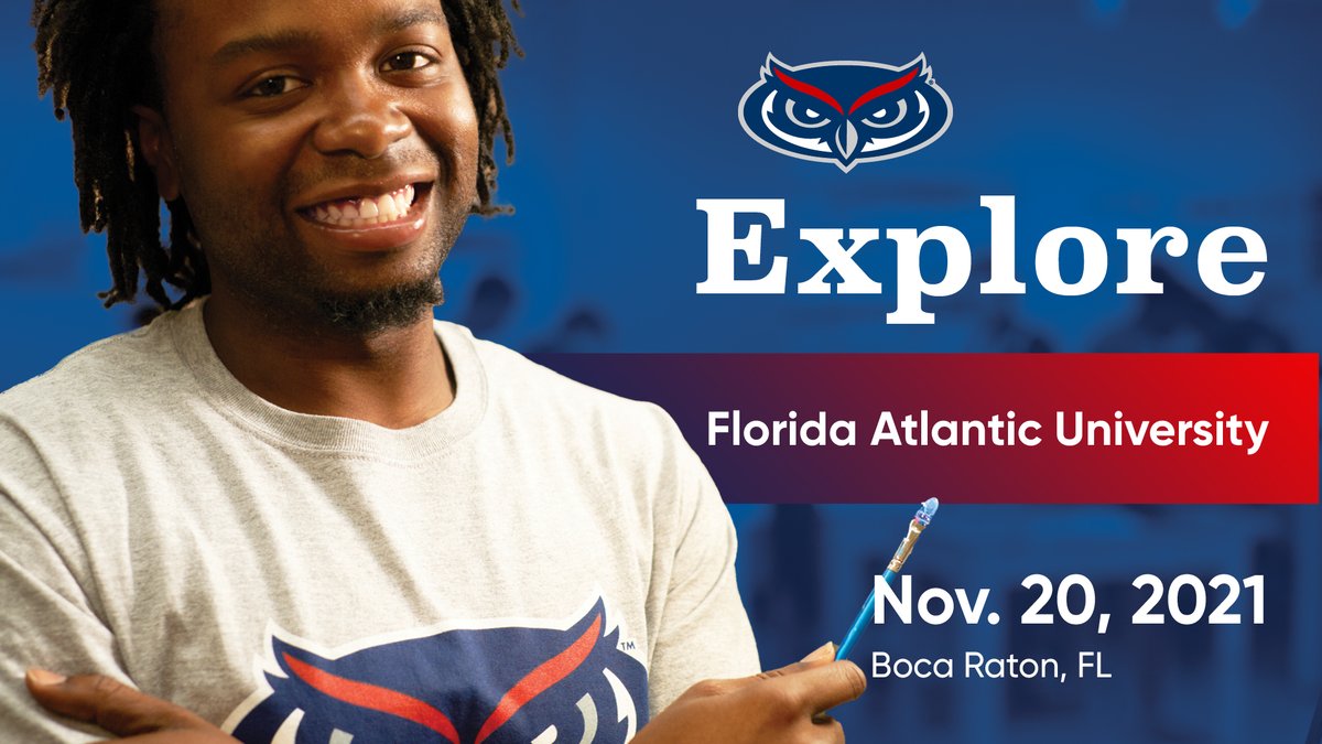 FAUadmissions's tweet photo. It has been a pleasure to see all our families during #ExploreFAU. There is still 1โฃ more date remaining โ Saturday, Nov. 20 - to meet with faculty/staff, hear student experiences, tour campus & discover what is great about #FAU.
Register today - https://t.co/bL9tkT05sX https://t.co/o49SVQNR85