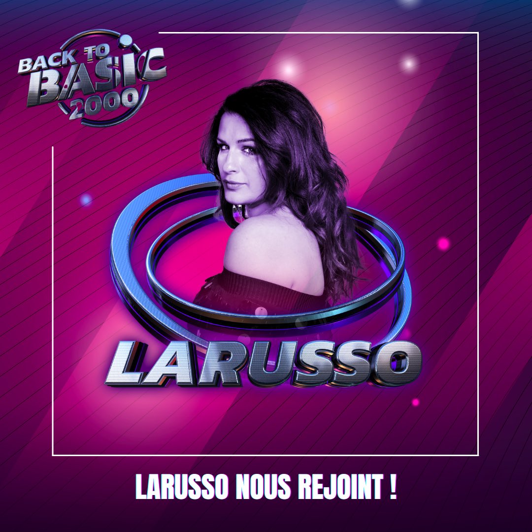 BackToBasicTour's tweet photo. @LaetitiaLarusso sera parmi nous lors de la tournée 
ＢＡＣＫ  ＴＯ  ＢＡＳＩＣ 🎤😍
Bravo à ceux qui avaient deviné, on espère vous retrouver nombreux ! 👏🤩
Identifie la personne avec qui t’aimerais y aller ! 🤪
👉Réservez vos places entre amis sur: 
https://t.co/UxUkg3VJEw https://t.co/5yjzOwQeRD