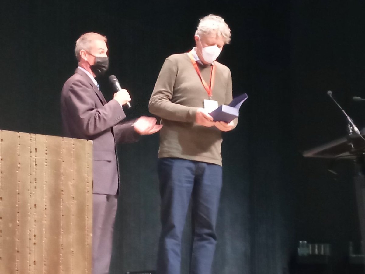 Odournet's tweet photo. ODOURNET Holding CEO Ton Van Harreveld was awarded the "AMIGO career award on odour management" in Bilbao (Spain) on 26 October 2021. https://t.co/tkhSNYz2A1