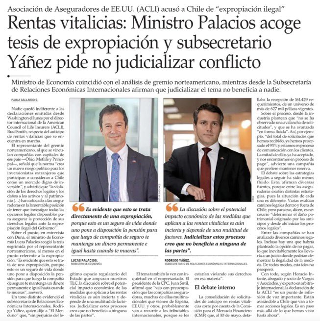 PamJiles's tweet photo. Cogoteo internacional y atentado a nuestra soberanía:  
las aseguradoras trasnacionales exige al Parlamento chileno no aprobar el CuartoRetiro. 
Qué dicen los nacionalistas-republicanos-patriotas sobre esta descarada amenaza a un poder del Estado chileno? https://t.co/i8nsponj4n