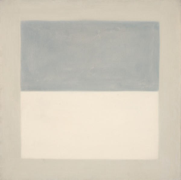 Rain (Study), 1960 #colorfieldpainting #agnesmartin