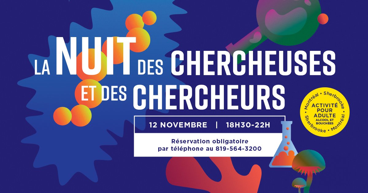 De l’astrophysique à l’entomologie en passant par la géomatique et la biologie; il y en aura pour tous les goûts. Bienvenue aux néophytes comme aux experts!
Plus d'informations 👉 bit.ly/3nrJNnS