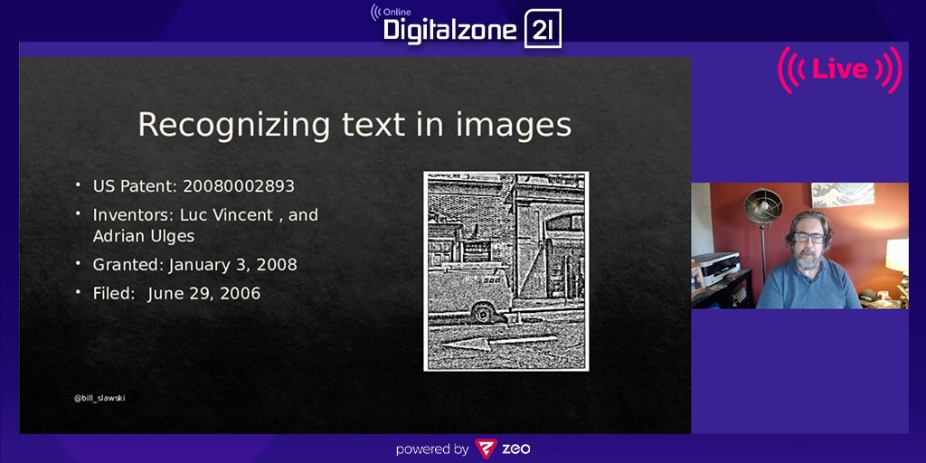 digitalzoned's tweet photo. 🎤 @bill_slawski is talking about brand penetration, Google local mobile history, and locally prominent semantic features. Join his speech for free👇
https://t.co/73a4iTiBNA 
#Digitalzone21 #Digitalzone https://t.co/KYU0jG4E56