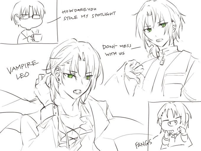Vampire Leo🦇🧡🦇
#あんスタ #rkgk 