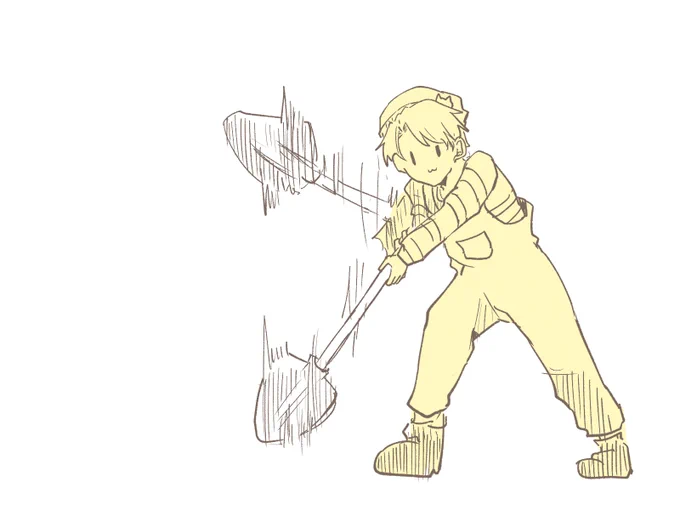 #wrwrdFA 整地するshoちゃん 
