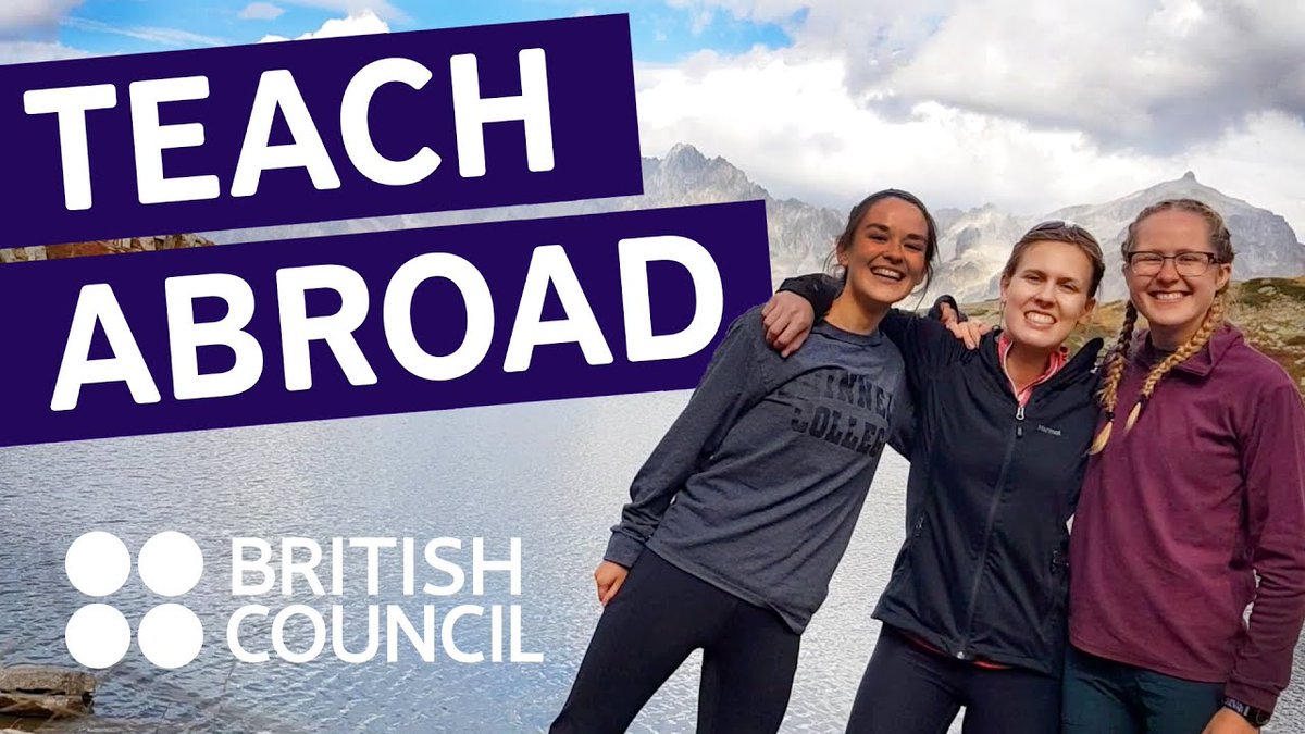 BritishCouncil's tweet photo. The English Language Assistants programme 2022/3 is now open! Apply to teach English in one of 14 destinations. Develop your teaching and language skills while getting paid and boosting your CV. Apply by 1 Feb 2022. Eligibility criteria apply. 
https://t.co/e9WDz8J80j https://t.co/kvvgcb7YdF