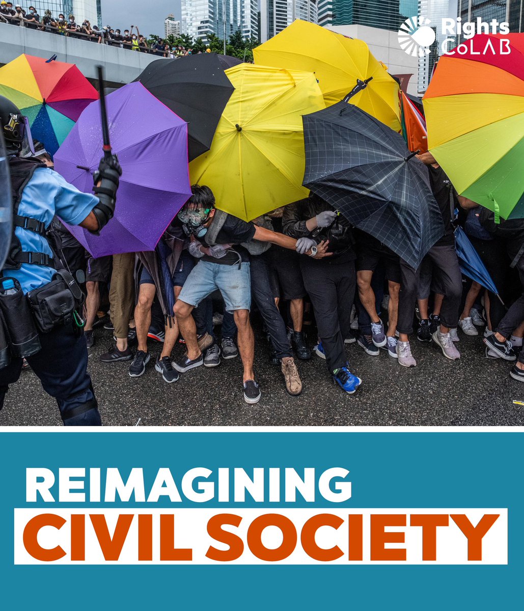 rightscolab's tweet photo. Reimagining Civil Society is one of the four areas of our work.

Learn more by visiting our website https://t.co/RAteuRfL73 and following us on Twitter, Facebook, Instagram, LinkedIn and YouTube at @rightscolab https://t.co/s4RuyqxmFk