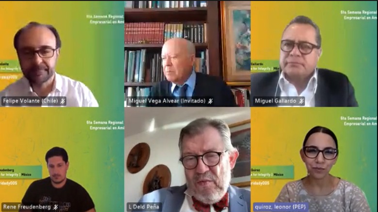 #HN en #AméricaLatina: Empezamos el segundo día de la 6ta Semana Regional de Integridad. En la sesión "Empresas Íntegras: un Factor de Sostenibilidad", Leonor Quiroz enfatizó: “Como empresas tenemos profunda incidencia en lo social, impactamos a diario en los Derechos humanos”.