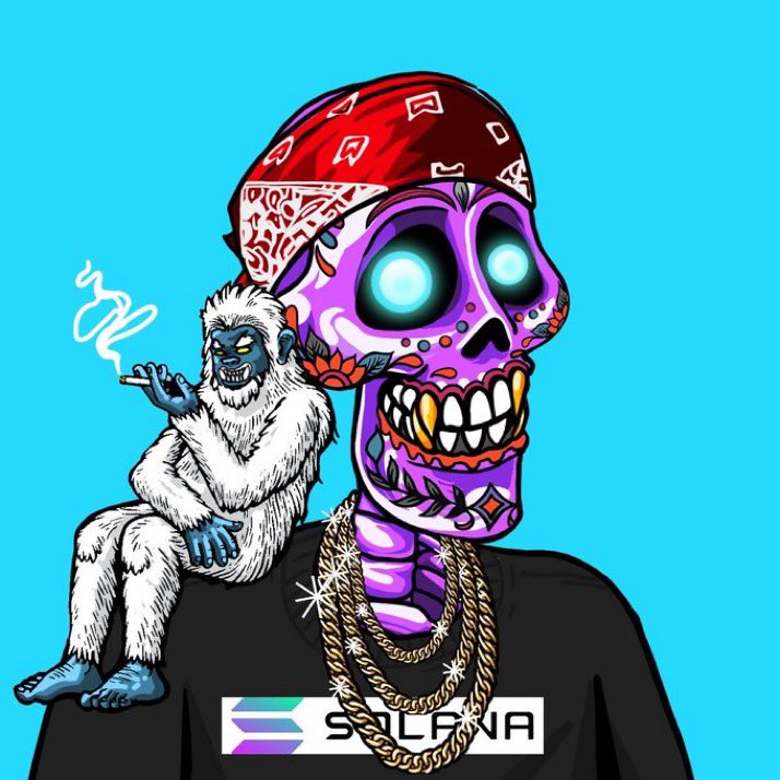 🔥🔥GIVEAWAY TIME 🔥🔥

SolYetis 👣 X CryptoVeras  💀

WIN THIS CUSTOM #NFTs 🚀🚀

Rules:
1️⃣ Follow <a href="/SolYetis/">SolYetis 2.0</a> &amp; <a href="/CryptoVeras/">၊||၊ DeSpeed ၊||၊</a> 
2️⃣ Like and Retweet 
3️⃣ Join discord discord.com/invite/YzYrEhT… &amp; discord.gg/dxZvHtWpbb

Result in 48 hours! 👀