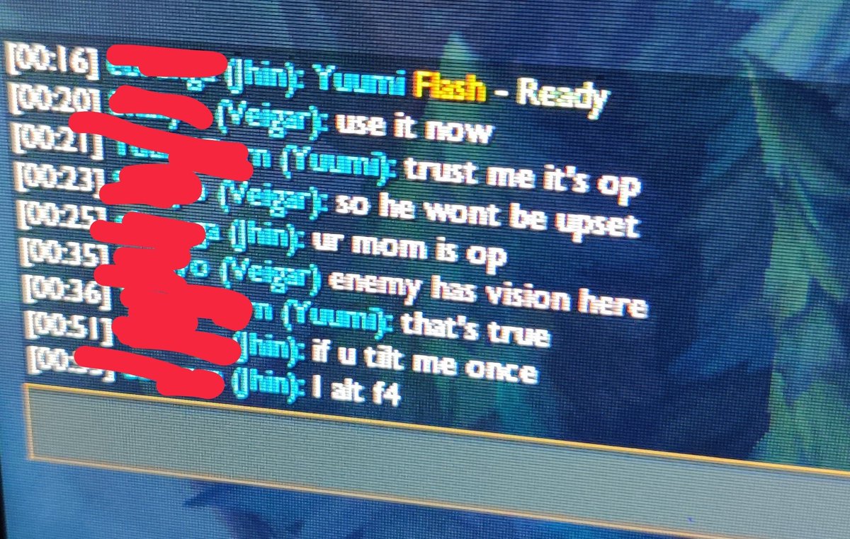 Play supp they said, it'll be fun they said. 🤡